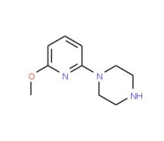 1-(6-Methoxy-2-pyridyl)piperazine (CAS 51047-54-2) - chemical structure image