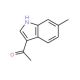 1-(6-Methyl-1H-indol-3-yl)ethanone - chemical structure image