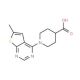 1-(6-Methyl-thieno[2,3-d]pyrimidin-4-yl)-piperidine-4-carboxylic acid - chemical structure image