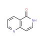 1,6-Naphthyridin-5-one (CAS 23616-31-1) - chemical structure image