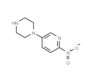1-(6-nitropyridin-3-yl)piperazine (CAS 775288-71-6) - chemical structure image