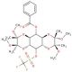 1,6:3,4-Bis-[O-(2,3-dimethoxybutane-2,3-diyl)]-2-O-trifluoromethanesulphonyl-5-O-benzolyl-myo-inositol - chemical structure i