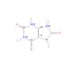 1,7-Dimethyluric acid-2,4,5,6-13C4-1,3,9-15N3 (CAS 1173023-17-0) - chemical structure image