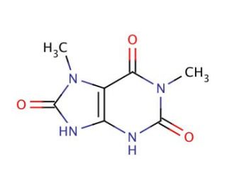 1,7-Dimethyluric Acid (CAS 33868-03-0) - chemical structure image