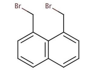 1,8-Bis(bromomethyl)naphthalene (CAS 2025-95-8) - chemical structure image
