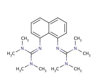 1,8-Bis(tetramethylguanidino)naphthalene (CAS 442873-72-5) - chemical structure image