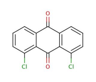 1,8-Dichloroanthraquinone (CAS 82-43-9) - chemical structure image