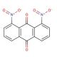 1,8-Dinitroanthraquinone (CAS 129-39-5) - chemical structure image