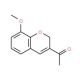 1-(8-Methoxy-2H-chromen-3-yl)-1-ethanone (CAS 57543-54-1) - chemical structure image