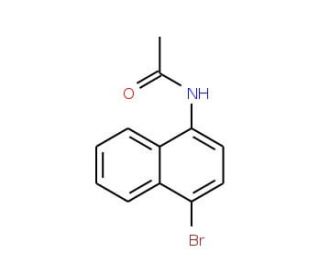 1-Acetamido-4-bromonaphthalene (CAS 91394-66-0) - chemical structure image