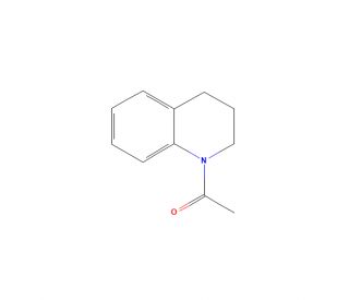1-Acetyl-1,2,3,4-tetrahydroquinoline - chemical structure image