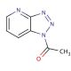 1-Acetyl-1H-1,2,3-triazolo[4,5-b]pyridine (CAS 107866-54-6) - chemical structure image