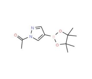 1-Acetyl-1H-pyrazole-4-boronic acid, pinacol ester (CAS 1150561-76-4) - chemical structure image