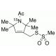 1-Acetyl-2,2,5,5-tetramethyl-Δ3-(pyrroline-15N)-3-methyl Methanethiosulfonate - chemical structure image
