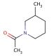 1-Acetyl-3-methylpiperidine (CAS 4593-16-2) - chemical structure image