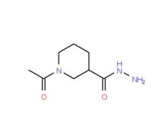 1-Acetyl-3-piperidinecarbohydrazide (CAS 1098343-82-8) - chemical structure image