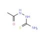 1-Acetyl-3-thiosemicarbazide (CAS 2302-88-7) - chemical structure image
