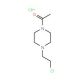 1-Acetyl-4-(2-chloroethyl)-piperazine hydrochloride (CAS 92928-18-2) - chemical structure image