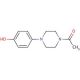 1-Acetyl-4-(4-hydroxyphenyl)piperazine (CAS 67914-60-7) - chemical structure image