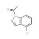 1-Acetyl-4-chloro-1H-indazole (CAS 145439-15-2) - chemical structure image