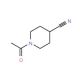 1-Acetyl-4-cyanopiperidine (CAS 25503-91-7) - chemical structure image