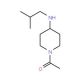 1-Acetyl-4-(isobutylamino)piperidine - chemical structure image