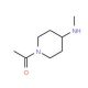 1-Acetyl-4-(methylamino)piperidine (CAS 139062-96-7) - chemical structure image