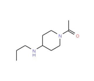 1-Acetyl-4-(n-propylamino)piperidine (CAS 902837-20-1) - chemical structure image