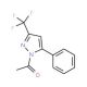 1-Acetyl-5(3)-phenyl-3(5)-trifluoromethylpyrazole (CAS 198348-94-6) - chemical structure image