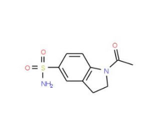 1-Acetyl-5-indolinesulfonamide (CAS 3264-38-8) - chemical structure image