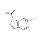 1-Acetyl-6-chloro-1H-indazole (CAS 708-40-7) - chemical structure image