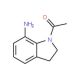 1-Acetyl-7-amino-2,3-dihydro-1H-indole (CAS 51501-31-6) - chemical structure image