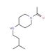 1-Acetyl-N-(3-methylbutyl)piperidin-4-amine - chemical structure image