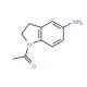 1-acetylindolin-5-amine (CAS 4993-96-8) - chemical structure image