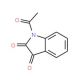 1-Acetylisatin (CAS 574-17-4) - chemical structure image