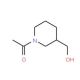 (1-acetylpiperidin-3-yl)methanol - chemical structure image