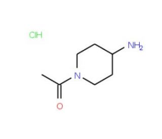 1-Acetylpiperidin-4-amine hydrochloride (CAS 214147-48-5) - chemical structure image