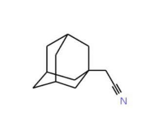 1-Adamantaneacetonitrile (CAS 16269-13-9) - chemical structure image