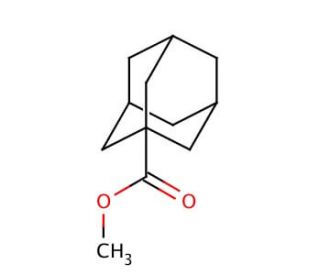 1-Adamantanecarboxylic Acid Methyl Ester (CAS 711-01-3) - chemical structure image