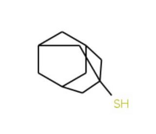 1-adamantyl hydrosulfide (CAS 34301-54-7) - chemical structure image