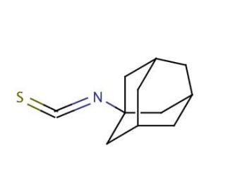 1-Adamantyl isothiocyanate (CAS 4411-26-1) - chemical structure image