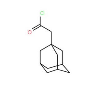 1-adamantylacetyl chloride (CAS 19835-38-2) - chemical structure image