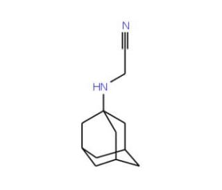 (1-adamantylamino)acetonitrile - chemical structure image