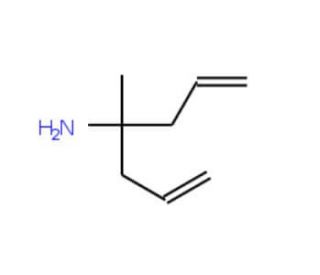 1-Allyl-1-methyl-but-3-enylamine - chemical structure image