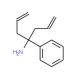 1-Allyl-1-phenylbut-3-enylamine - chemical structure image