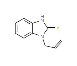 1-allyl-1H-benzimidazole-2-thiol (CAS 87216-53-3) - chemical structure image