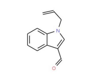 1-Allyl-1H-indole-3-carbaldehyde (CAS 111480-86-5) - chemical structure image