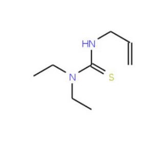 1-Allyl-3,3-diethyl-2-thiourea (CAS 21645-26-1) - chemical structure image