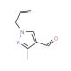 1-Allyl-3-methyl-1H-pyrazole-4-carbaldehyde (CAS 899709-47-8) - chemical structure image