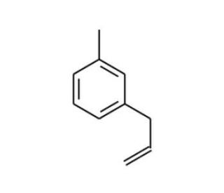 1-Allyl-3-methylbenzene (CAS 3333-20-8) - chemical structure image
